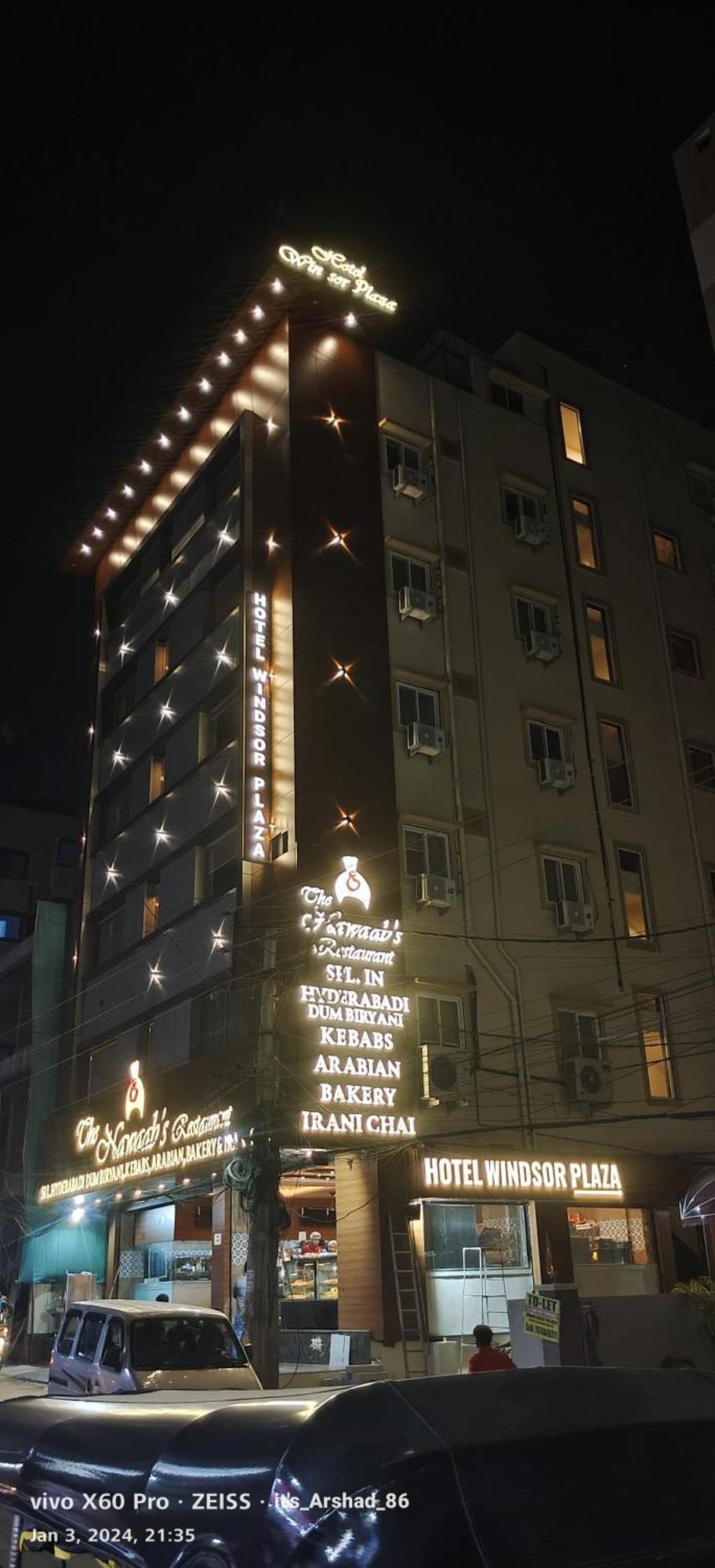 Hotel Windsor Plaza Haiderabad Buitenkant foto